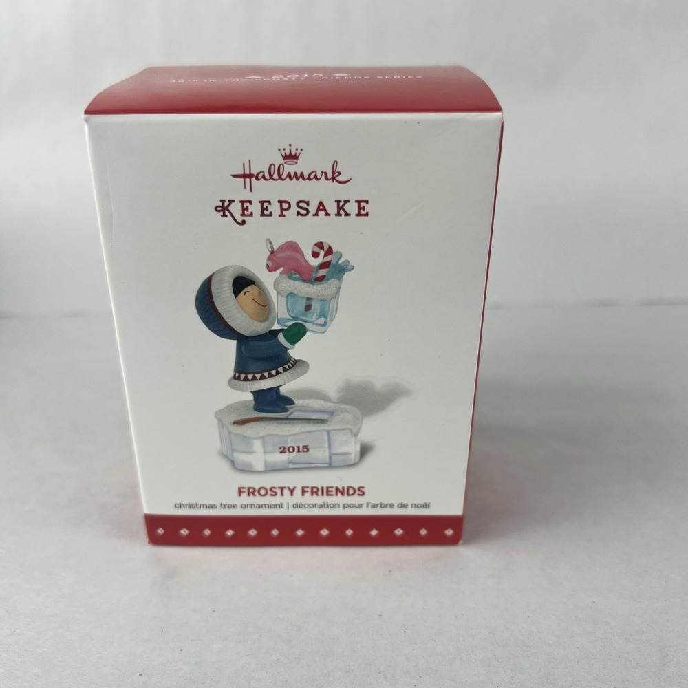 Hallmark Keepsake Christmas Ornament 2015 FROSTY FRIENDS 36th in the Series  H63